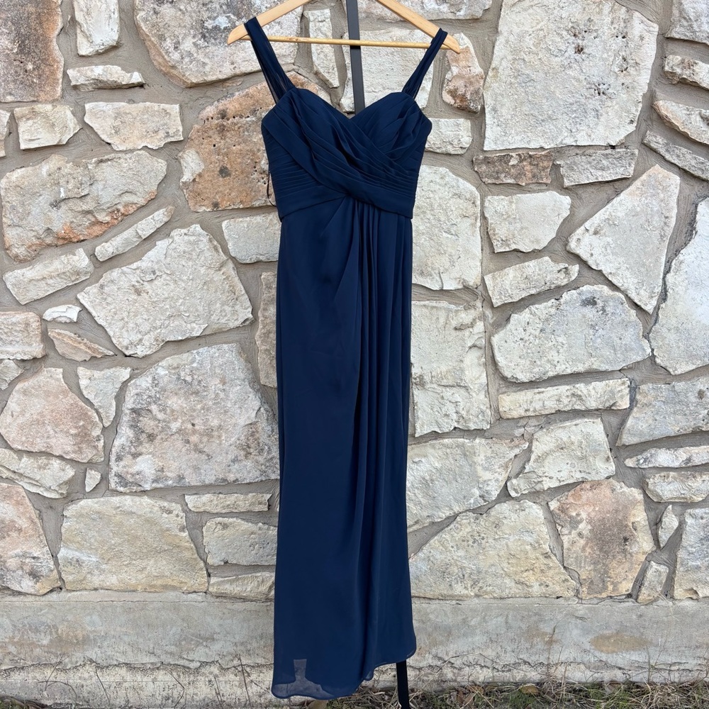 Sorella vita navy blue bridesmaid dress size us 4